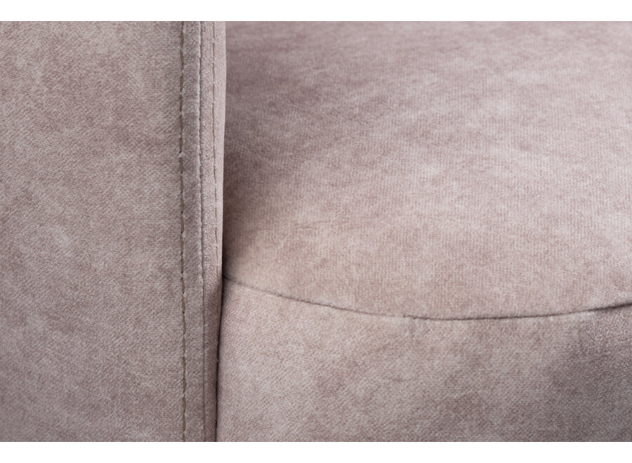 Dining Chair 'Devon' - Greige Velvet