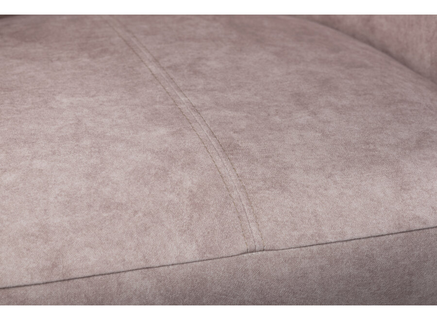 Dining Chair 'Devon' - Greige Velvet