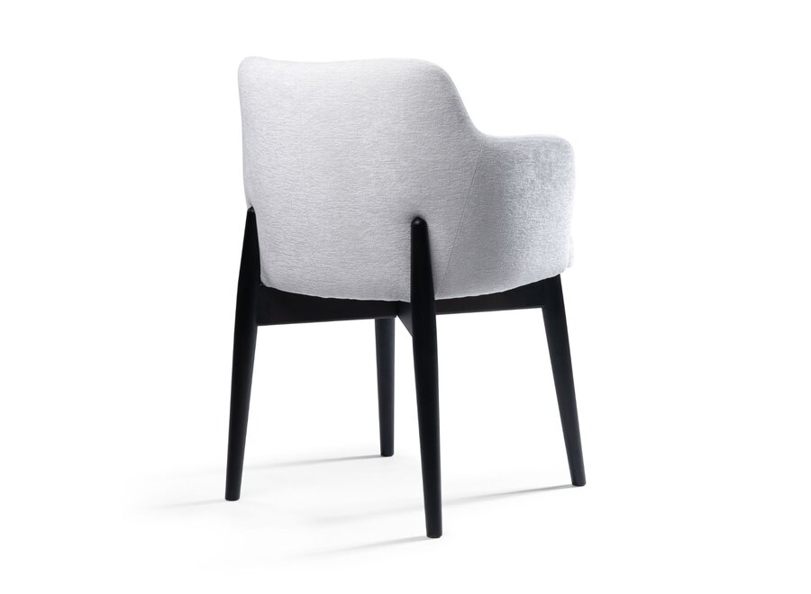 Chaise de salle à manger 'Devon' - Soft White