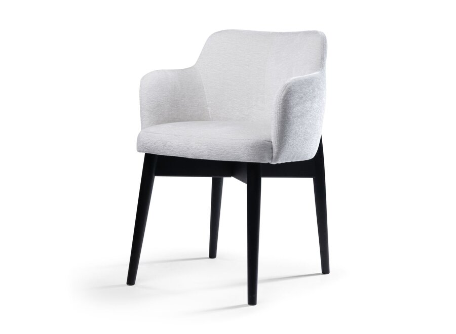 Chaise de salle à manger 'Devon' - Soft White