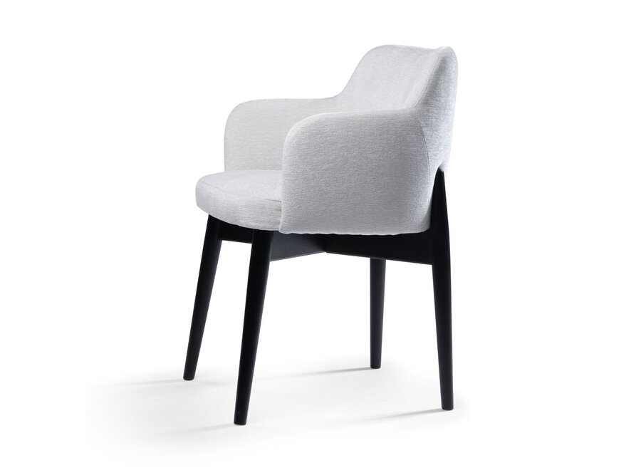 Chaise de salle à manger 'Devon' - Soft White