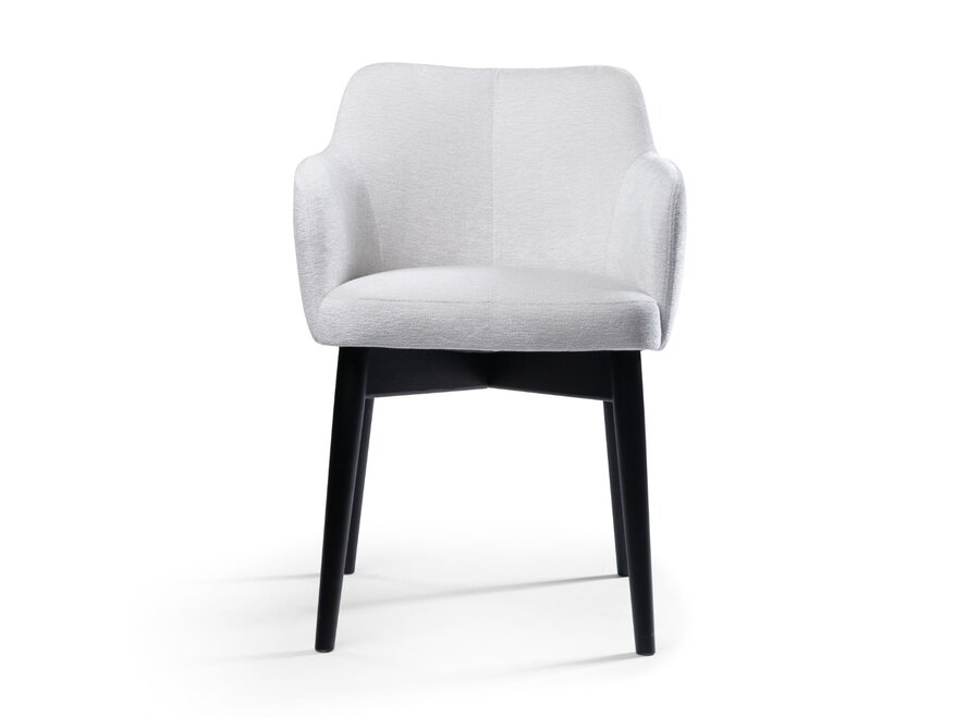 Chaise de salle à manger 'Devon' - Soft White