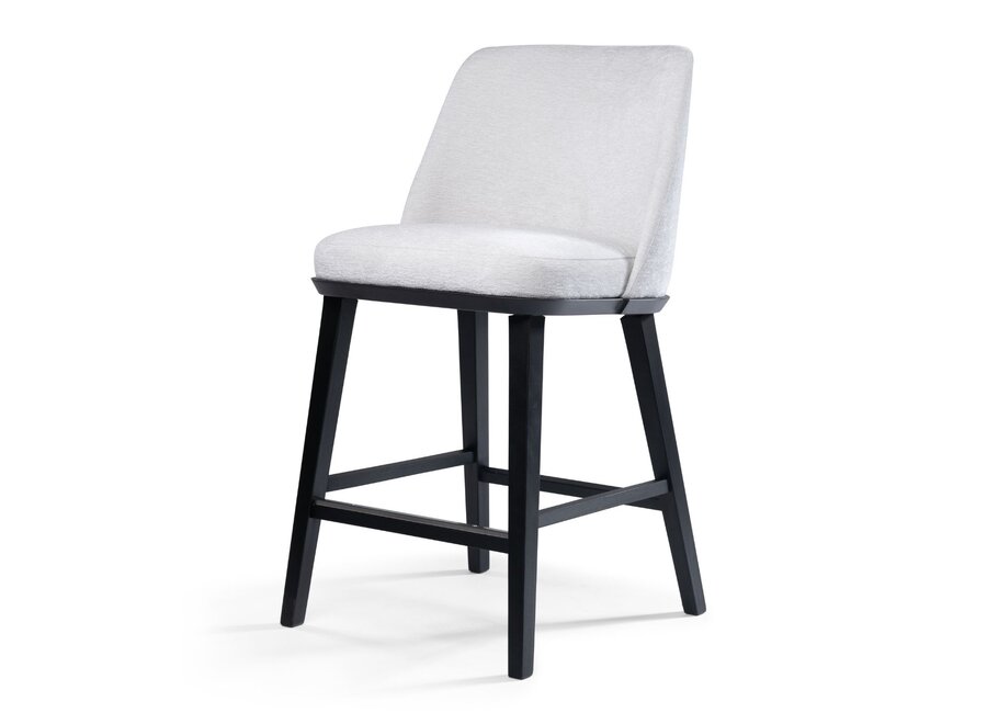 Bar chair 'Logan' - Soft White