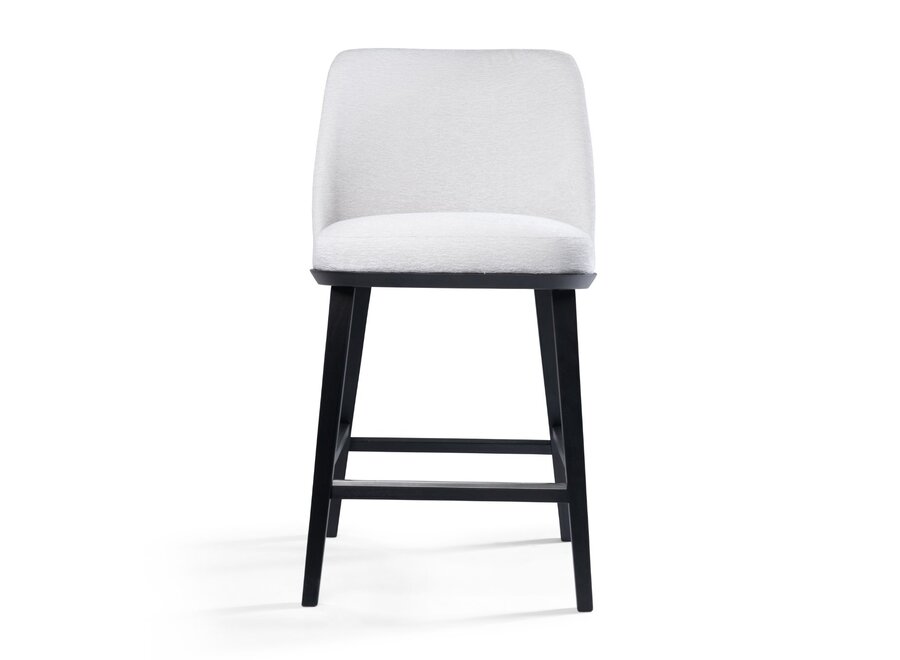 Bar chair 'Logan' - Soft White
