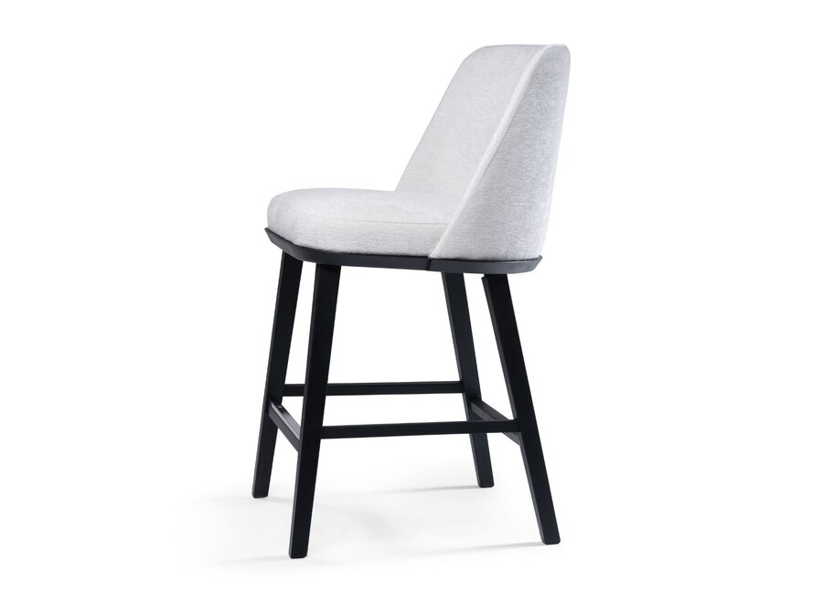 Bar chair 'Logan' - Soft White