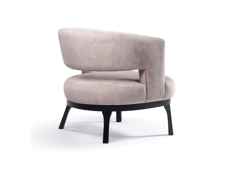 Sessel 'George' - Greige Velvet