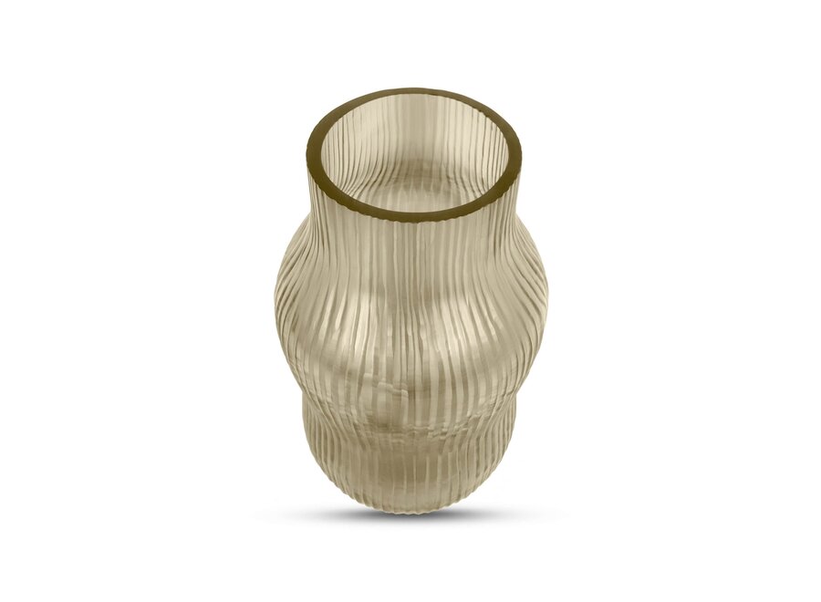 Vase 'Visby' Smoke - L