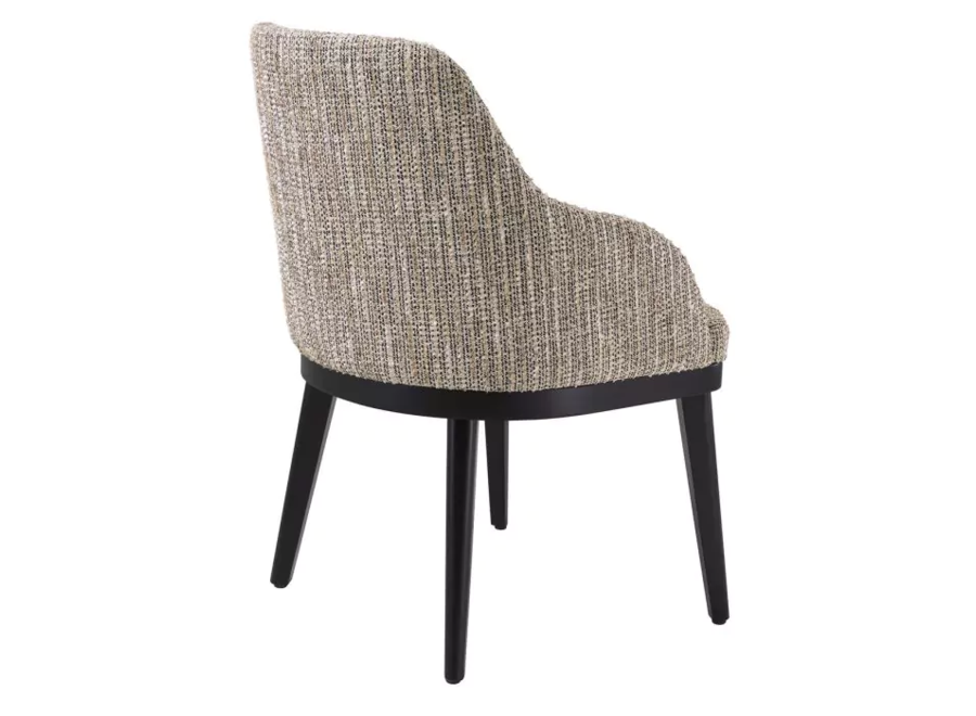 Eetkamerstoel 'Costa' - met armleuning - Mademoiselle beige - OL