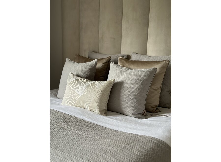 Couvre-lit Zigzag W|Exclusives Grey
