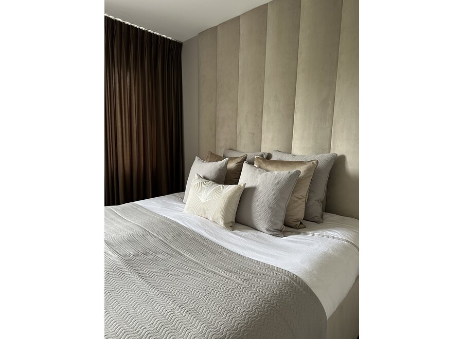 Couvre-lit Zigzag W|Exclusives Grey