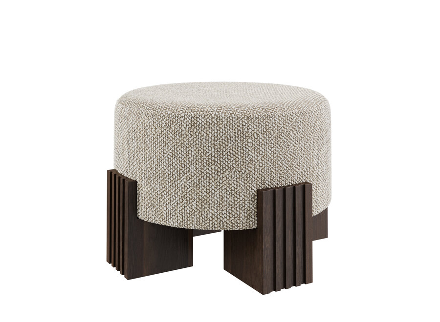 Stool 'Clark' - Marmolada Sand
