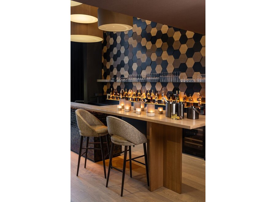 Chaise de bar 'Bend' - Philo Mix