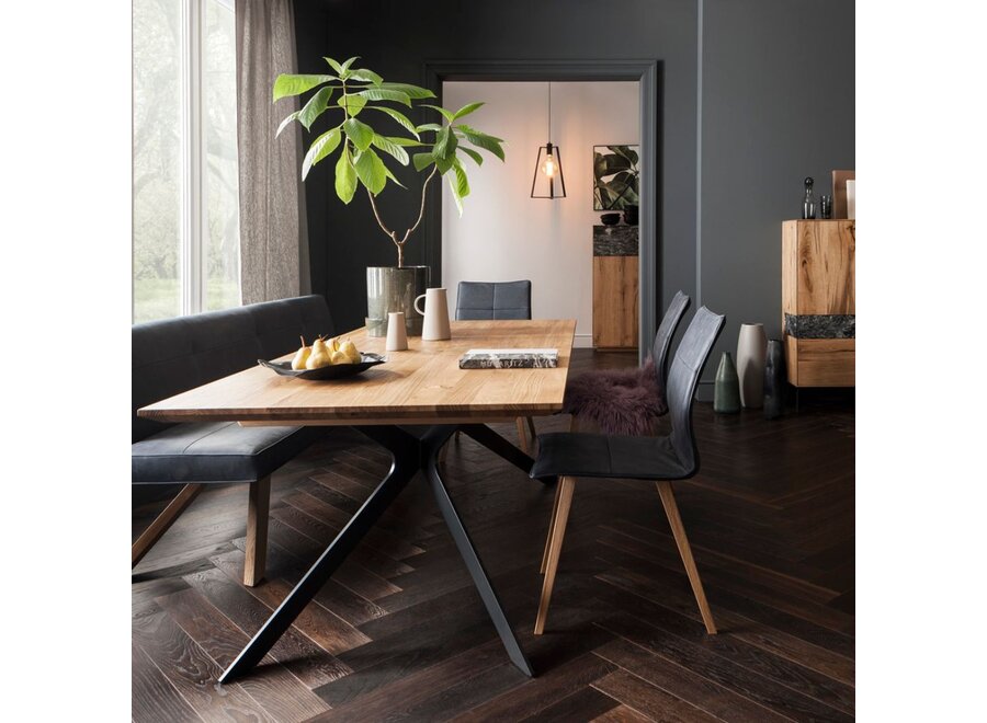 Hanging lamp 'Trevi' Matt Black - 1 lights zeppelin light package