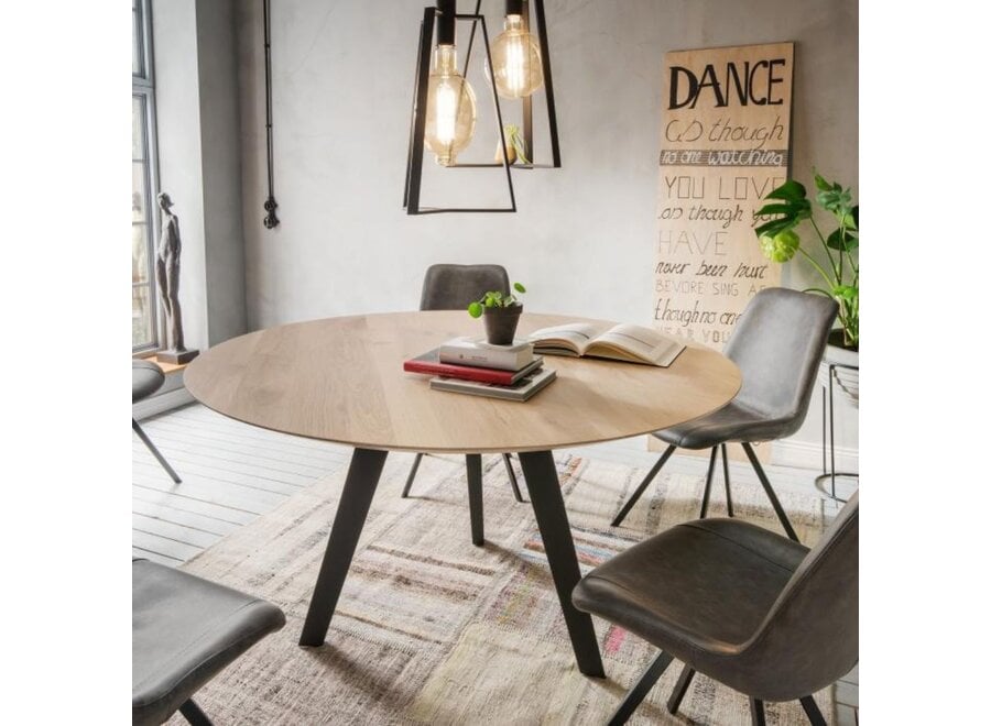Hanging lamp 'Trevi' Matt Black - 2 lights zeppelin light package