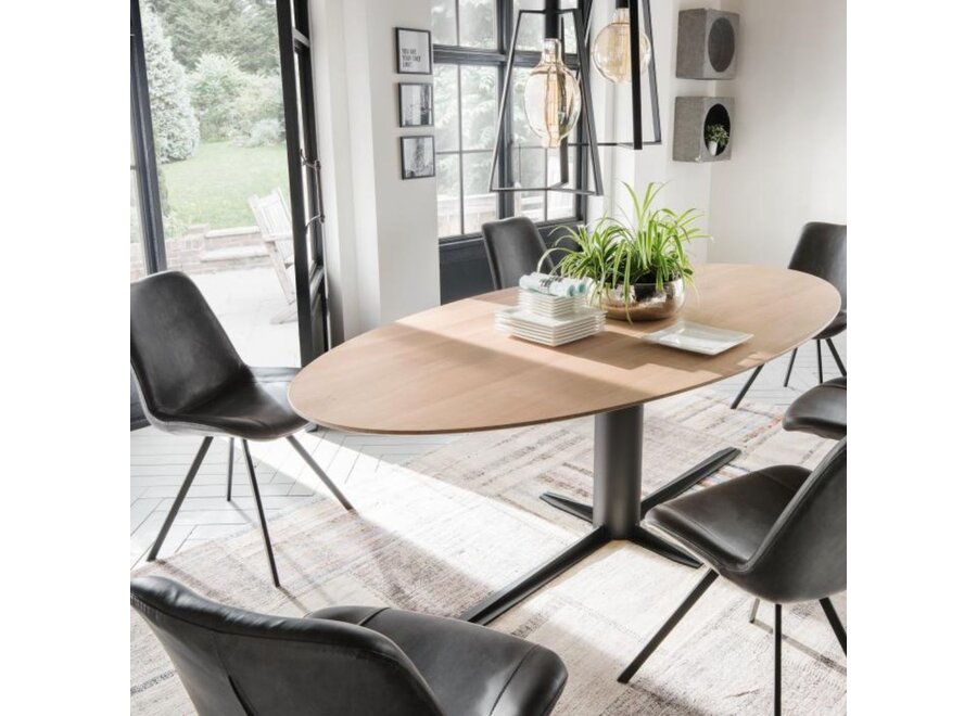 Hanging lamp 'Trevi' Matt Black - 2 lights zeppelin light package