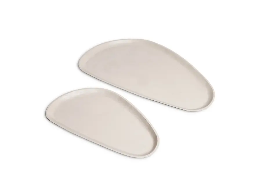 Dienblad 'Lovan'  - Beige