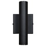Wall lamp 'Salerno' Matt Black - 2 lights light package
