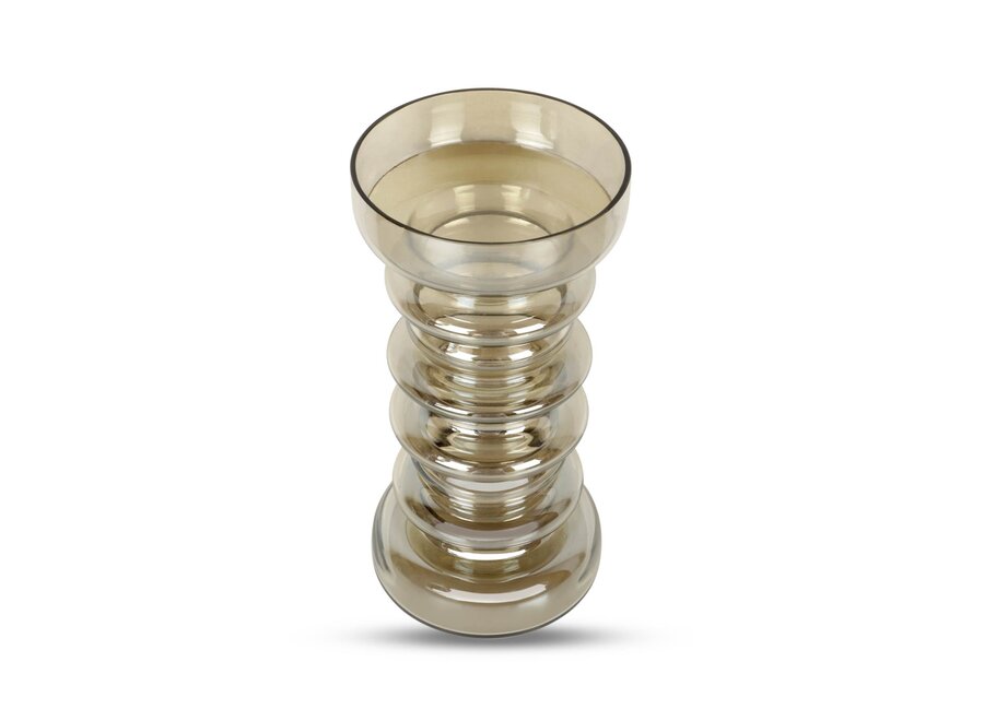 Candleholder 'Bega' Smoke - S