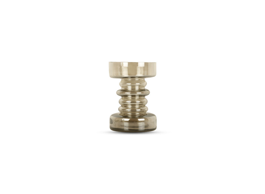 Candleholder 'Bega' Smoke - XS