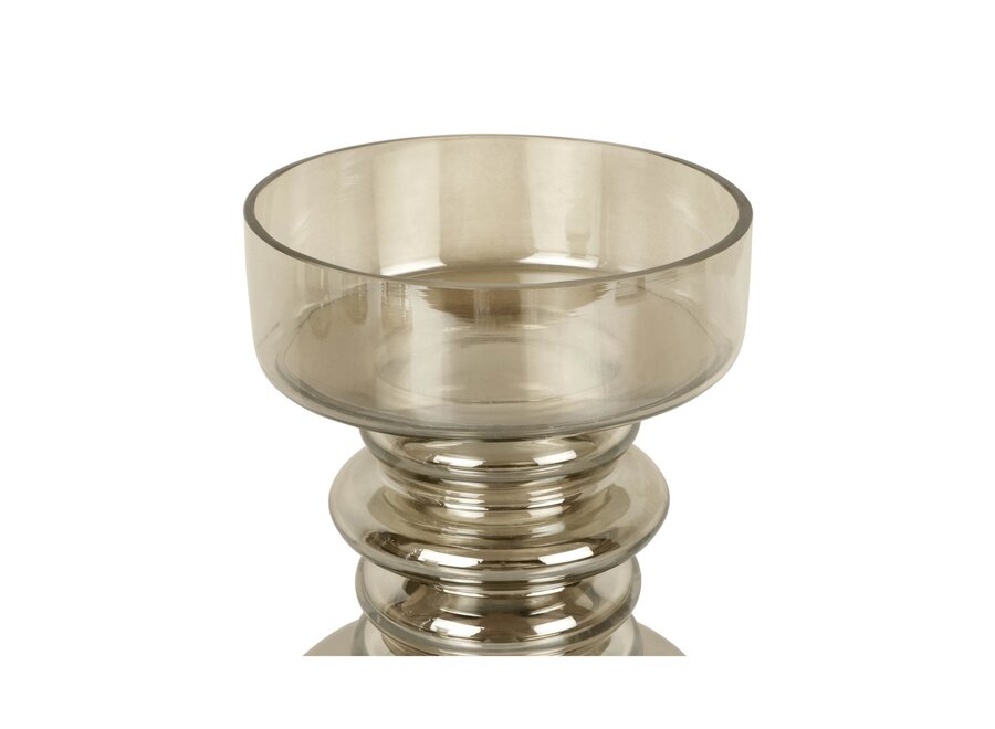 Candleholder 'Bega' Smoke - XS