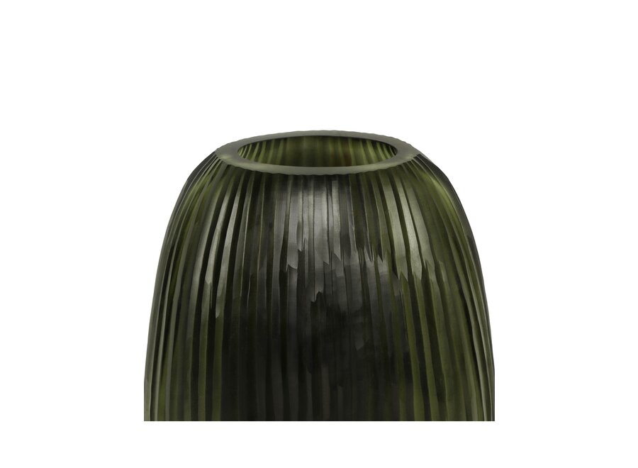 Vase 'Folding' Green - M