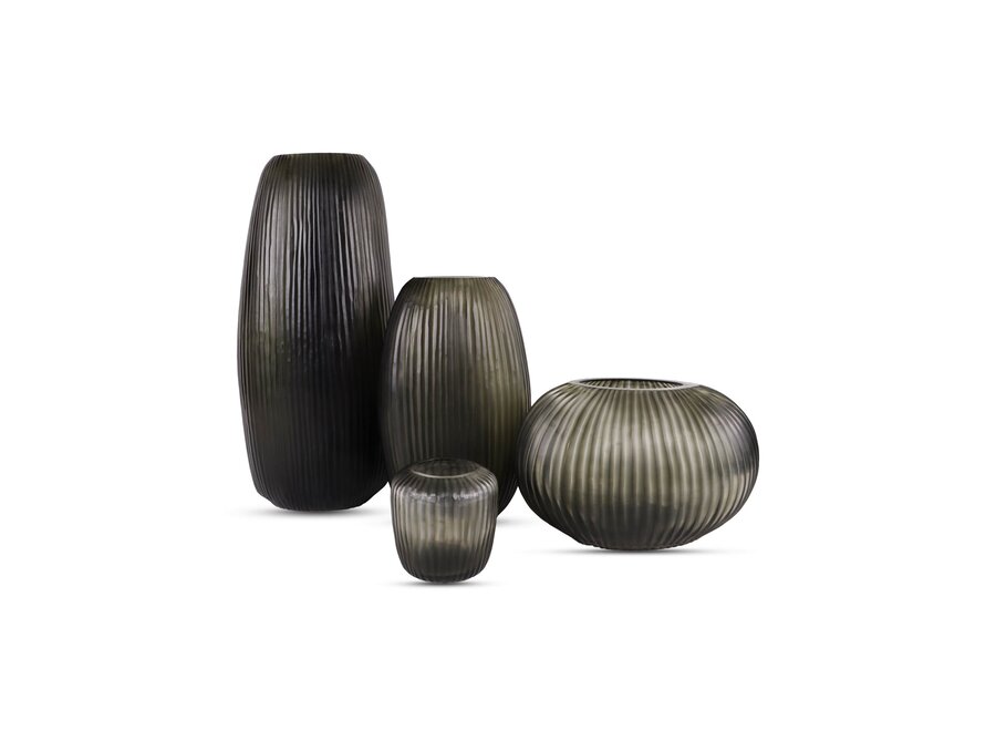 Vase 'Folding' Green - M