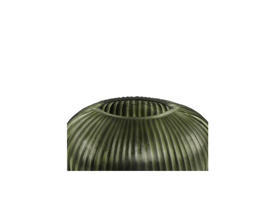 Vase 'Folding' Green - S