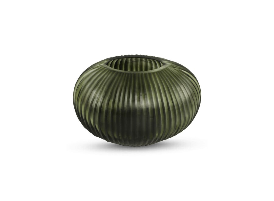 Vase 'Folding' Green - S