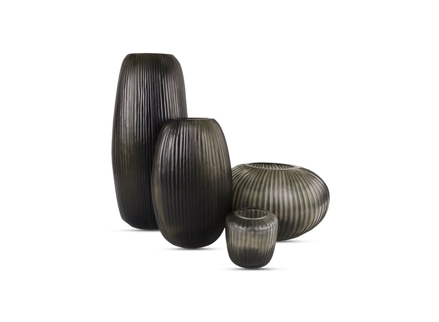 Vase 'Folding' Green - S