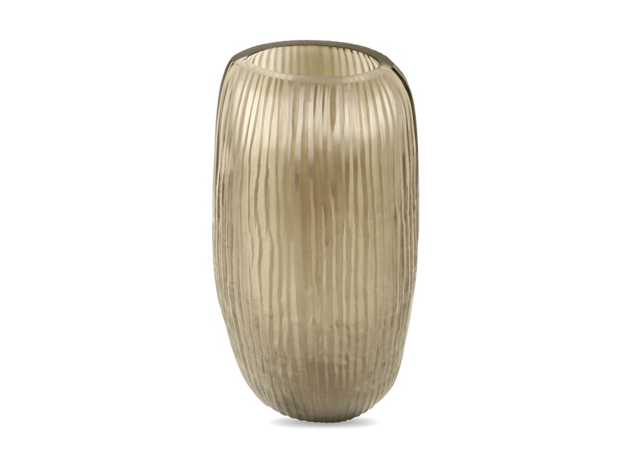 Vase 'Folding' Smoke - L