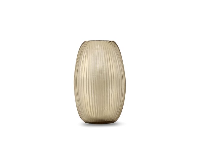 Vase 'Folding' Smoke - M