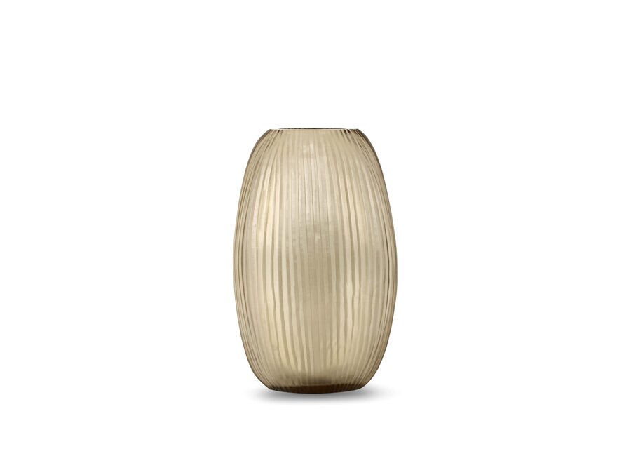 Vase 'Folding' Smoke - M
