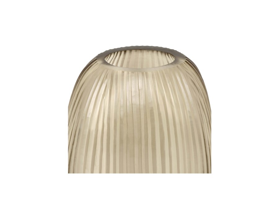 Vase 'Folding' Smoke - M