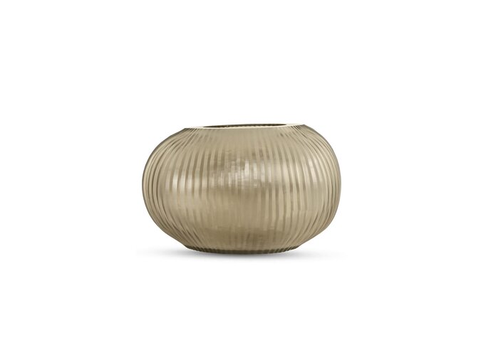 Vase 'Folding' Smoke - S
