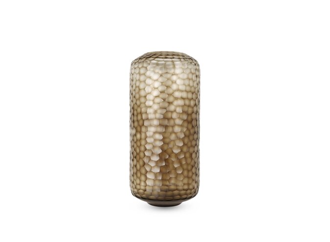 Vase 'Flora' Smoke Grey - L