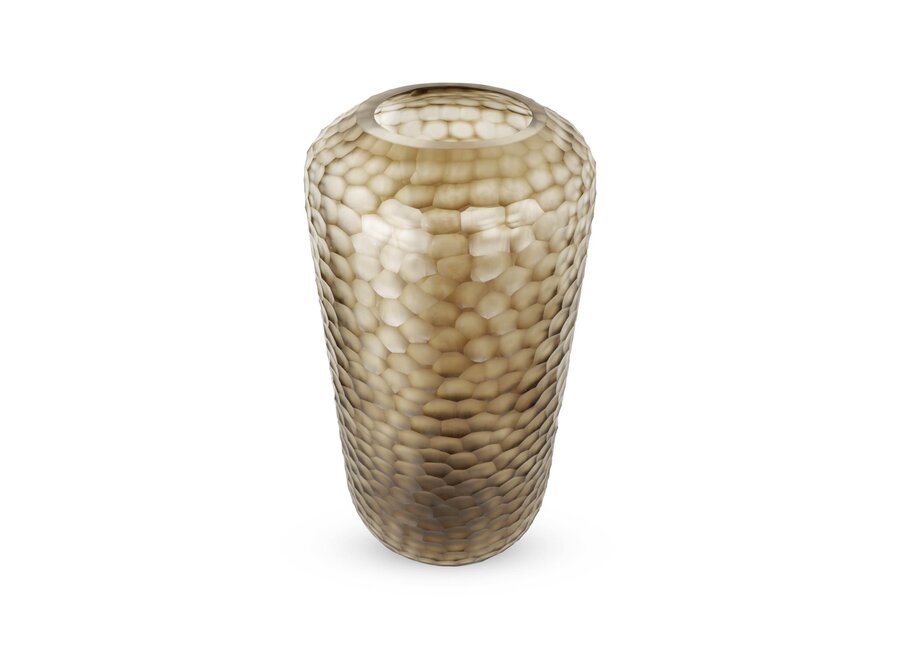 Vase 'Flora' Smoke Grey - L