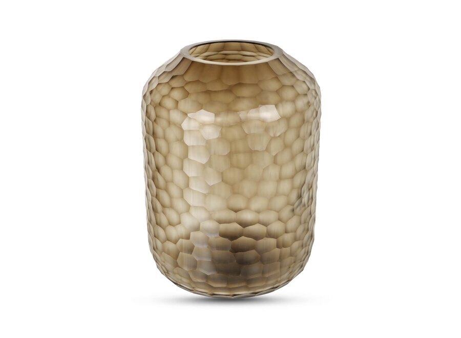 Vase 'Flora' Smoke Grey - M