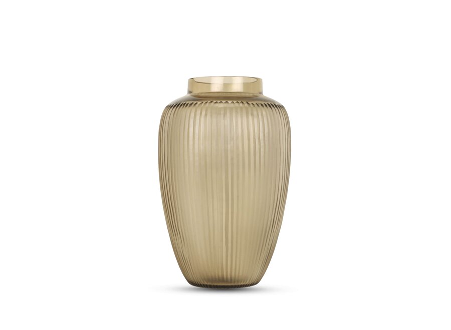 Vase 'Ameterine' Smoke- M