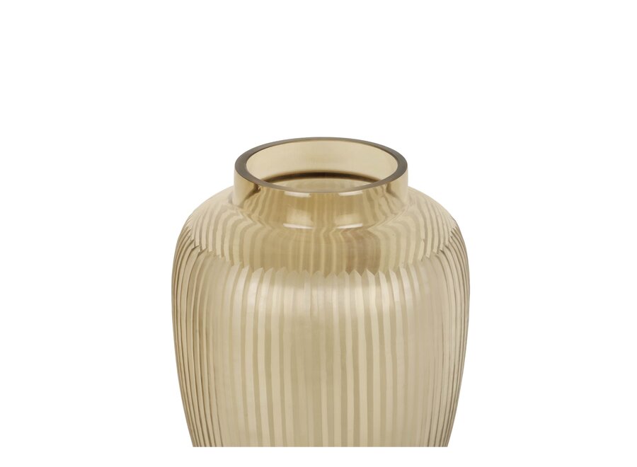Vase 'Ameterine' Smoke- M