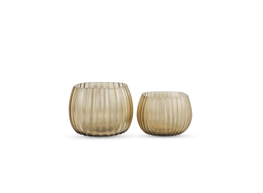 Tea light 'Scirocco' Smoke - S