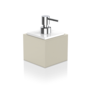 Soap dispenser 'Brownie' - Sand / White