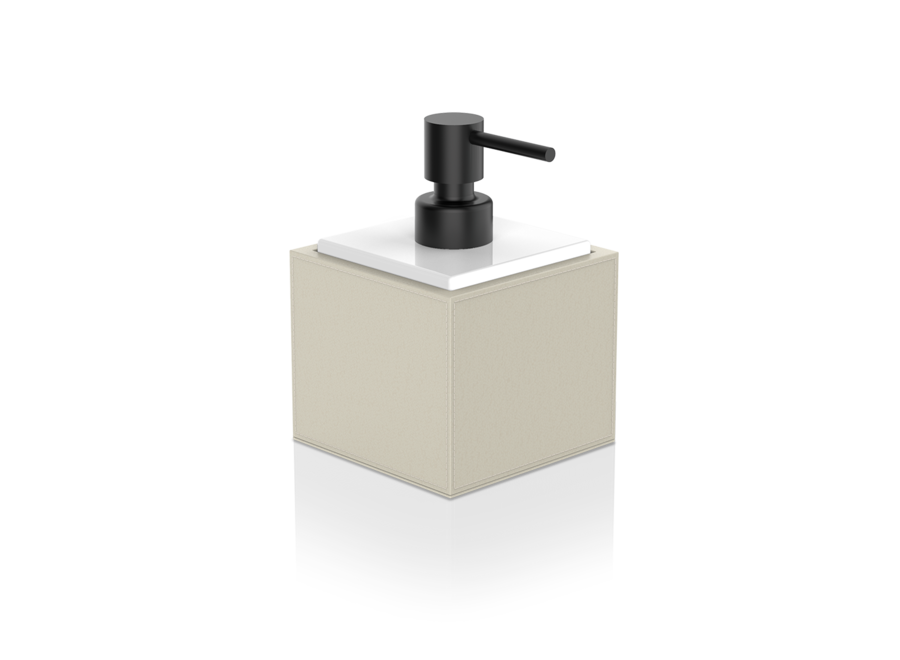 Zeepdispenser 'Brownie' - Sand / White
