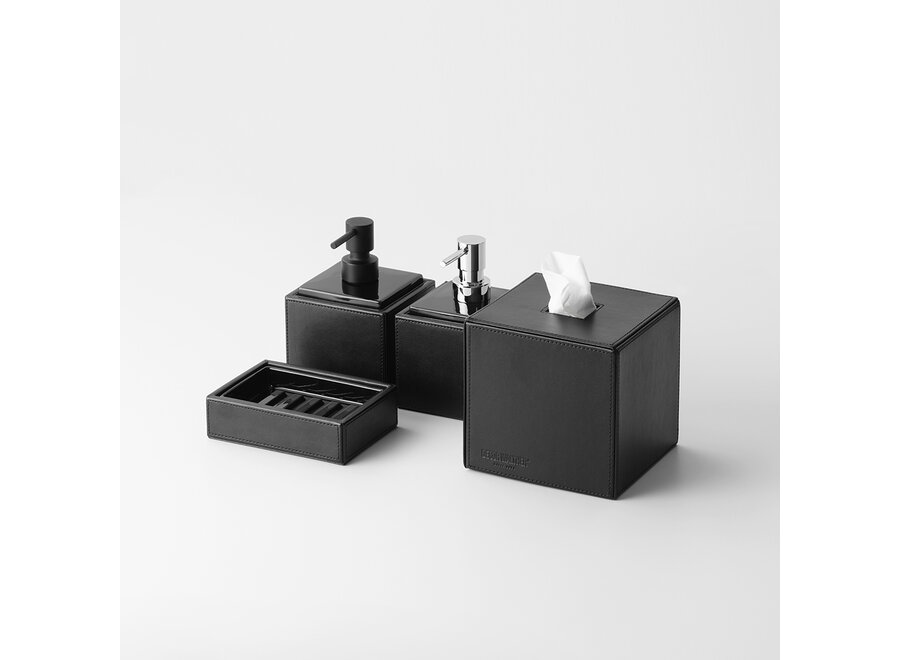 Distributeur de savon 'Brownie' - Black / Black