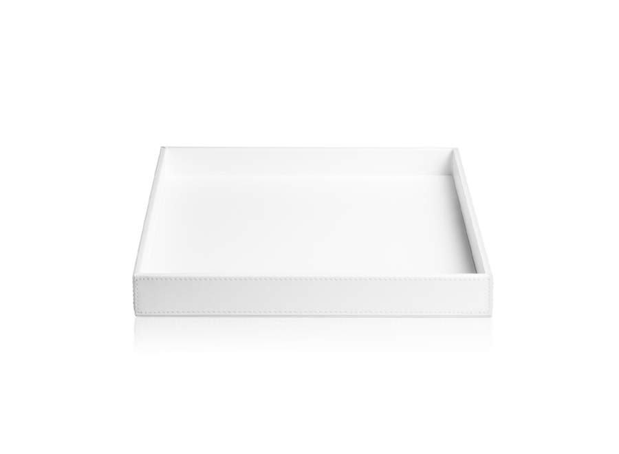 Plateau 'Brownie' - White