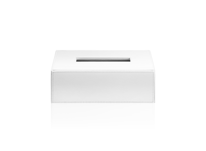 Taschentuchbox Brownie - Rectangular - White