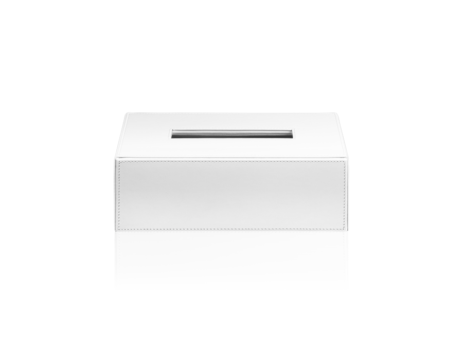 Taschentuchbox Brownie - Rectangular - White