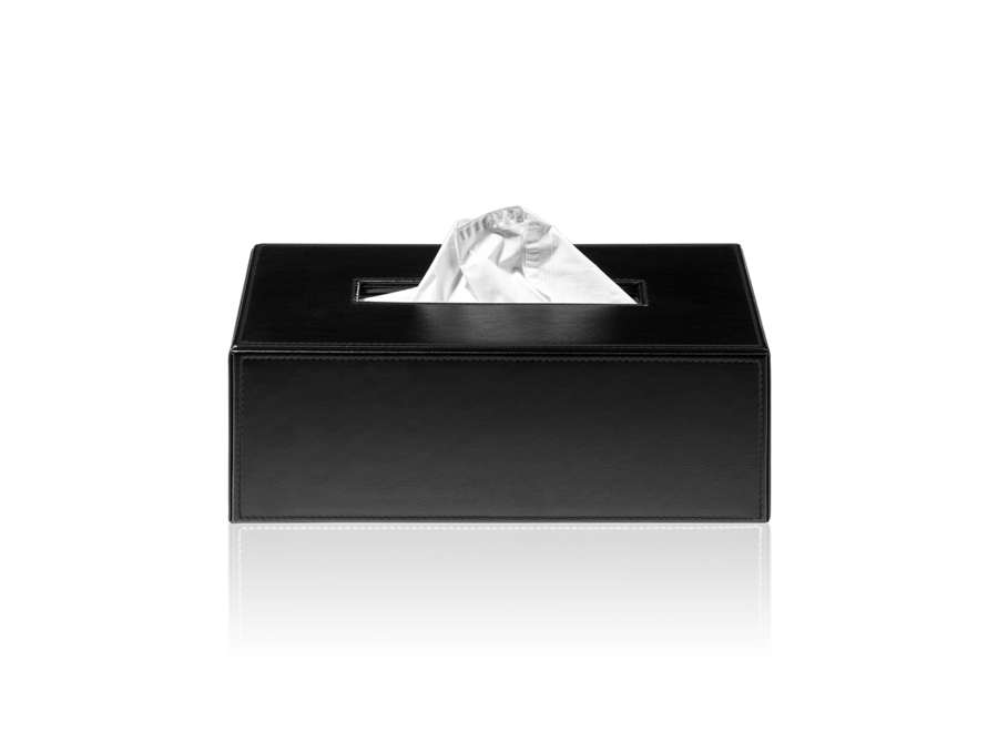 Boîte à mouchoirs'Brownie' - Rectangular - Black