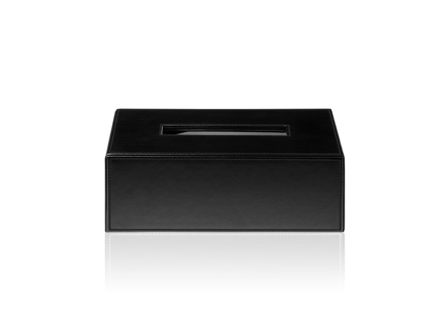 Taschentuchbox Brownie - Rectangular - Black