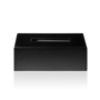 Taschentuchbox 'Brownie' - Rectangular - Black