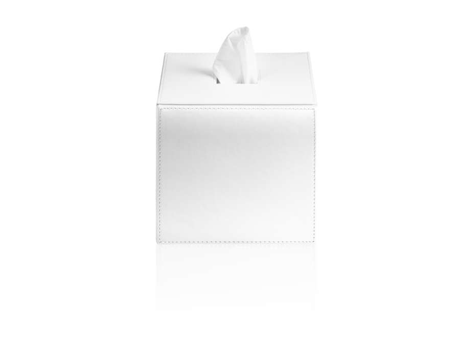 Taschentuchbox 'Brownie' - Square - White